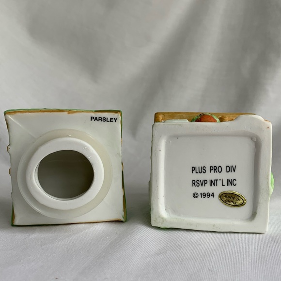 ✨SOLD✨ Spice Jar House Parsley Cottage Container 1994 - Picture 7 of 8